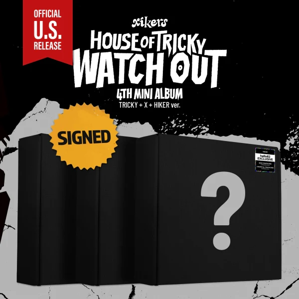 xikers - HOUSE OF TRICKY : WATCH OUT [4th Mini Album - Signed U.S. Exclusive Ver.]