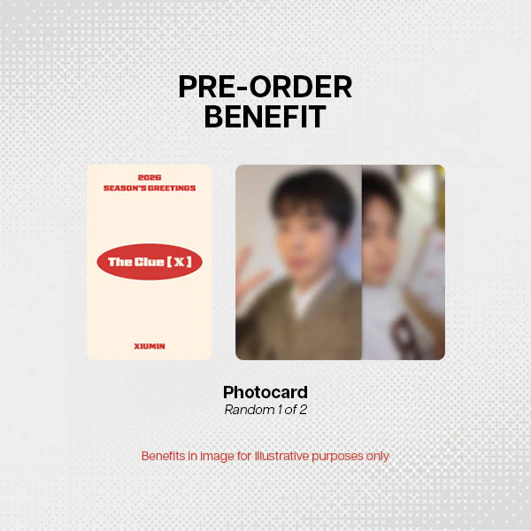 XIUMIN - 2026 Season's Greetings [The Clue [X]] - Image 3