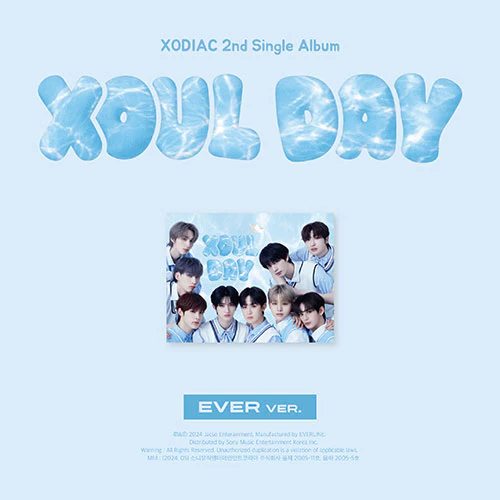 XODIAC - XOUL DAY [2nd Single Album - EVER Ver.]