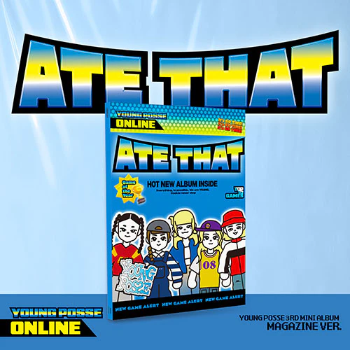 YOUNG POSSE - ATE THAT [3rd Mini Album - Magazine Ver.]