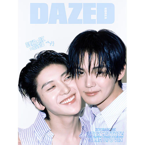 ZEROBASEONE SEOK MATTHEW & KIM GYU VIN Cover - Dazed & Confused Korea [July 2025] - Image 2