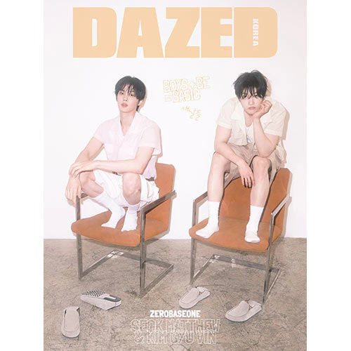 ZEROBASEONE SEOK MATTHEW & KIM GYU VIN Cover - Dazed & Confused Korea [July 2025] - Image 4