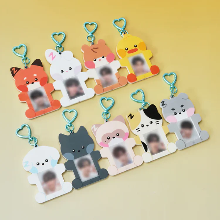 ZEROBASEONE - zeroni FLUFFY Wonderland Magnet ID Photo Holder
