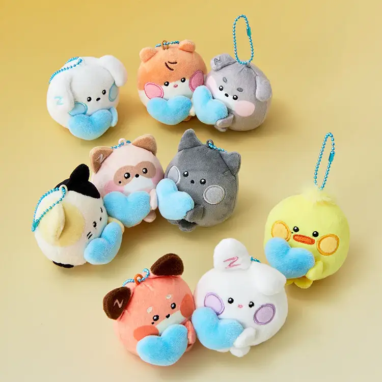 ZEROBASEONE - zeroni FLUFFY Wonderland Plush Magnet Keyring
