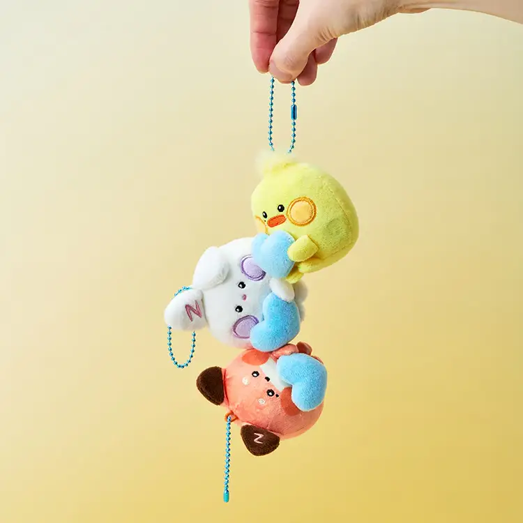 ZEROBASEONE - zeroni FLUFFY Wonderland Plush Magnet Keyring - Image 5
